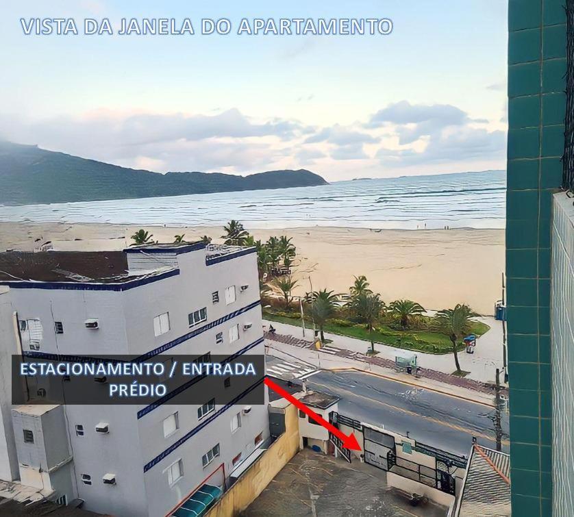 Kitnet Guilhermina Frente Feirinha E Mar Praia Grande  Exteriér fotografie